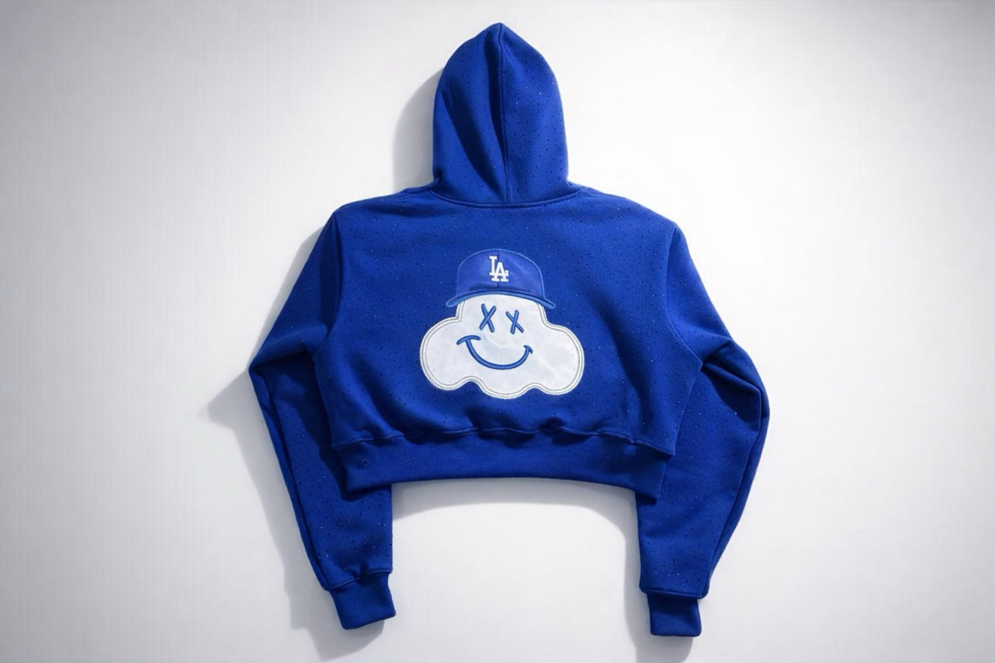 DODGER GIRL CROP TOP HOODIE W/π
