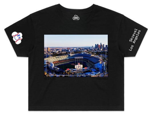 My City Dodger Stadium Crop Top