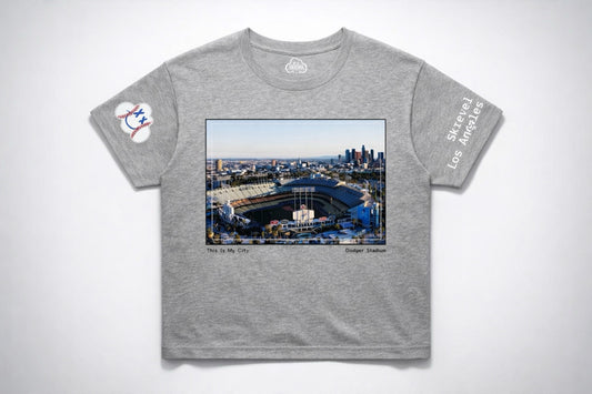 My City Dodger Stadium Crop Top