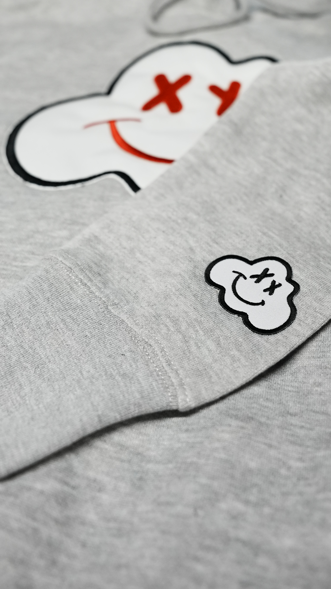 Skievel Original Heavyweight -  Grey/Red