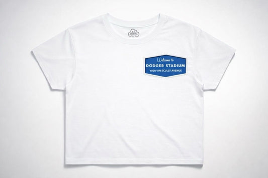 Welcome To Stadium Crop Tee